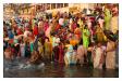 Crowded Puja on the ghats